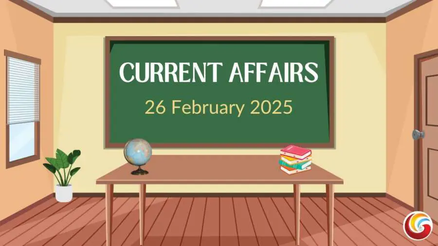 daily current affairs quiz aaj ke sawal 26 february 2025