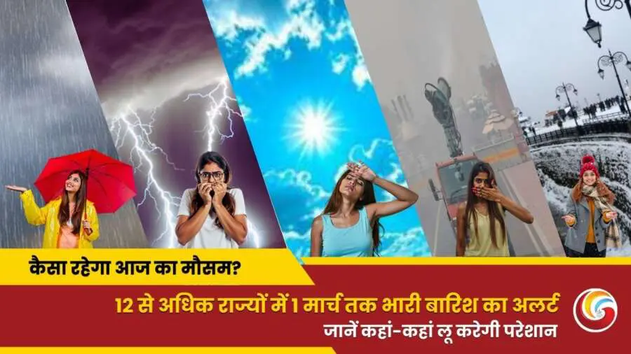 imd weather update 26 febraury 2025aaj ka mausam forecast