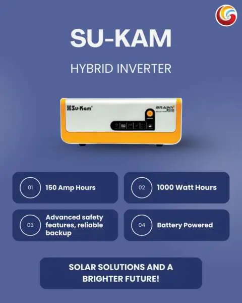 sukam solar inverter
