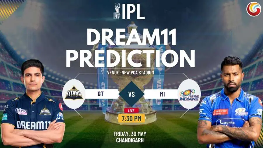 GT vs MI Dream11 Prediction