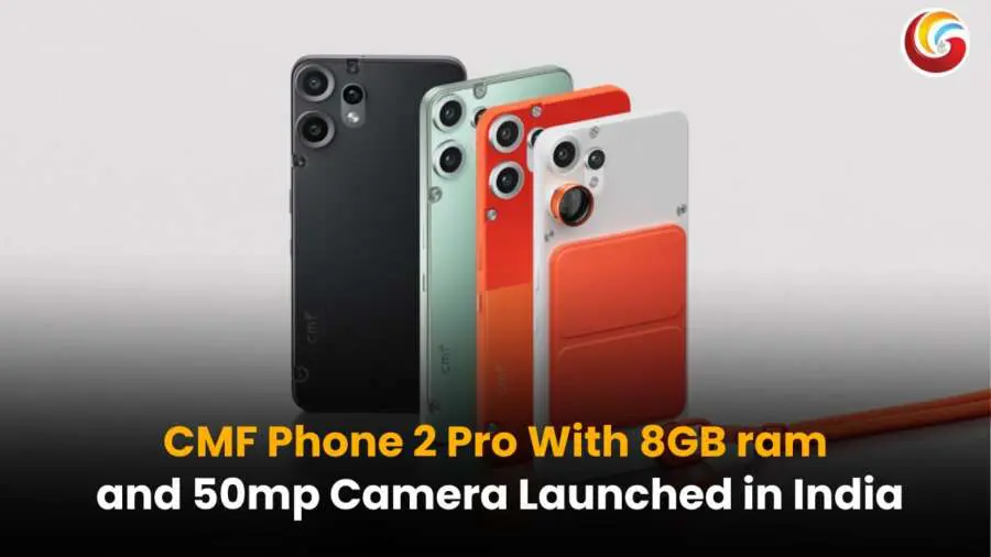 Nothing CMF Phone 2 Pro in Orange with modular accessories