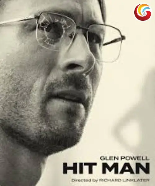 Top 3 Comedy Movies on Netflix Hit Man image share on whatsapp facebook and instagram