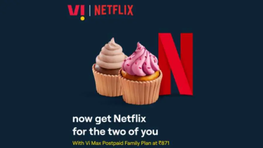 Vodafone Idea New Max Family Plan with Netflix Subscription