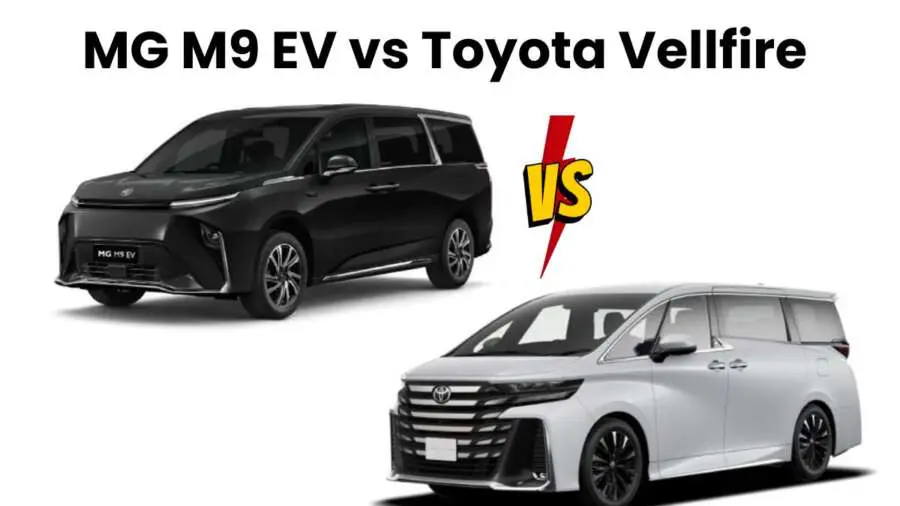MG M9 EV vs Toyota Vellfire