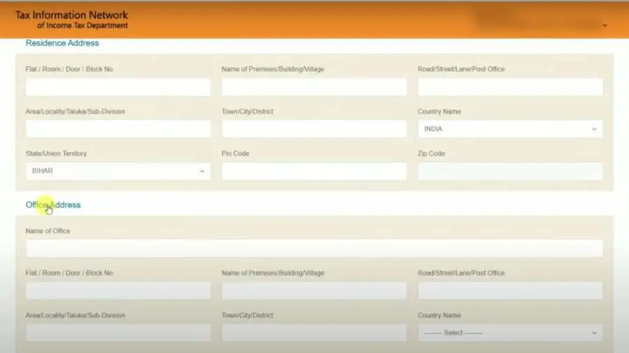 PAN card online apply