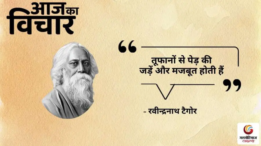 Thought of the Day 22 July 2025 Aaj Ka Vichar - Ravinder Nath Tagore