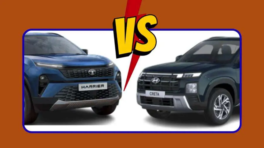 Harrier Adventure X vs Hyundai Creta SX(O)