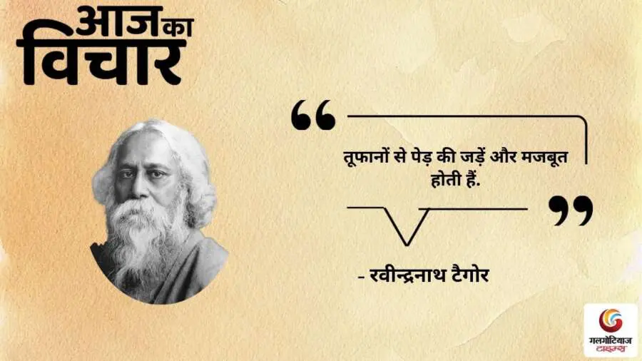 Thought of the Day 17 August 2025 Aaj Ka Vichar -Rabindranath Tagore