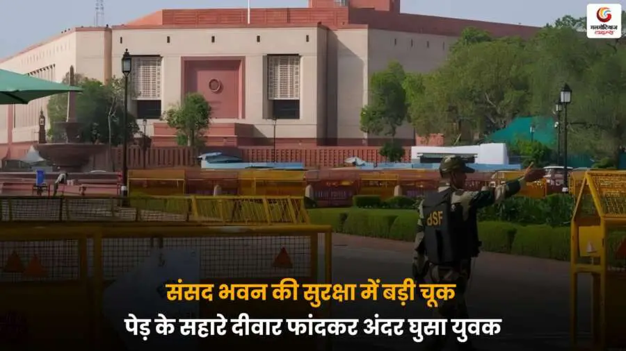 Parliament Security Lapse in Indian Parliament security breach.