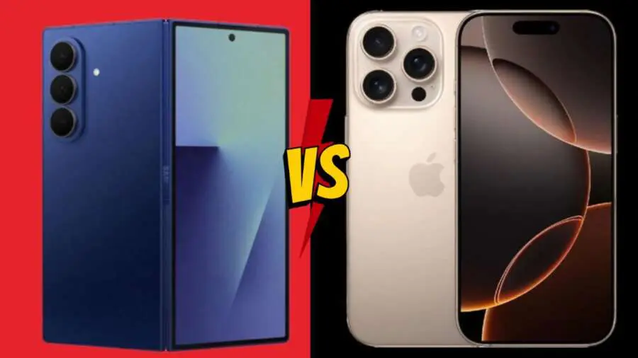 iPhone 17 Pro Max vs Samsung Galaxy Z Fold 7