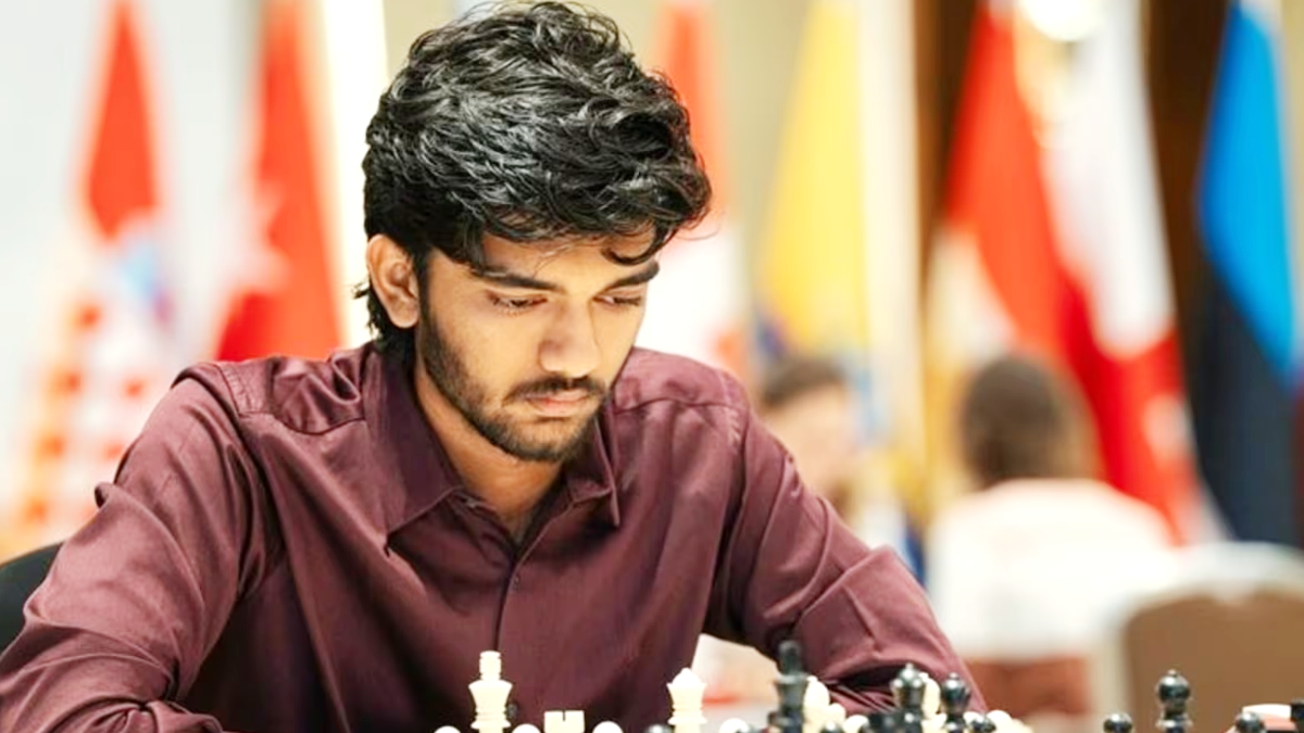 d gukesh chess player