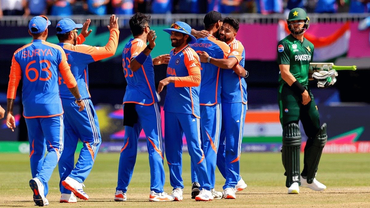भारत ने एक बार फिर बनाया इतिहास, पाकिस्तान को 7वीं बार दी T20 विश्व कप में मात