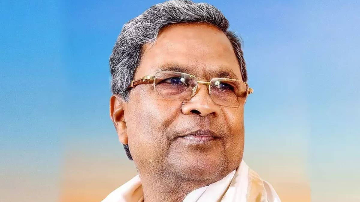 Karnataka Chief Minister Siddaramaiah