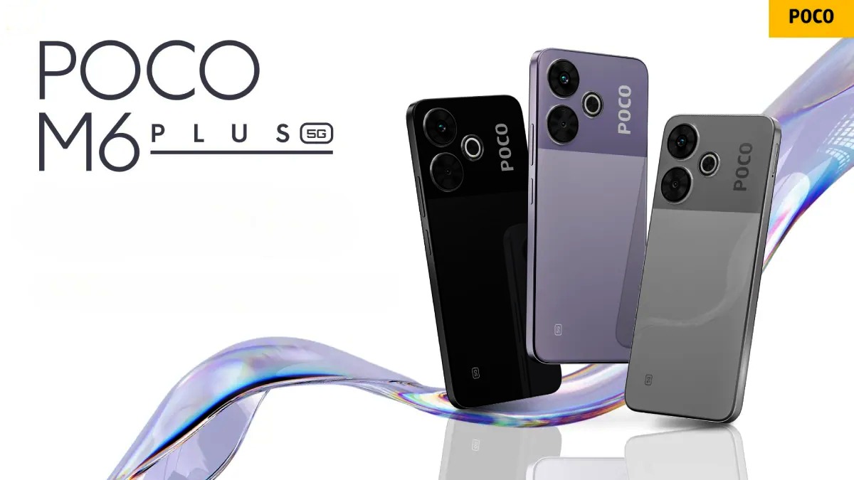 POCO M6 Plus smartphone