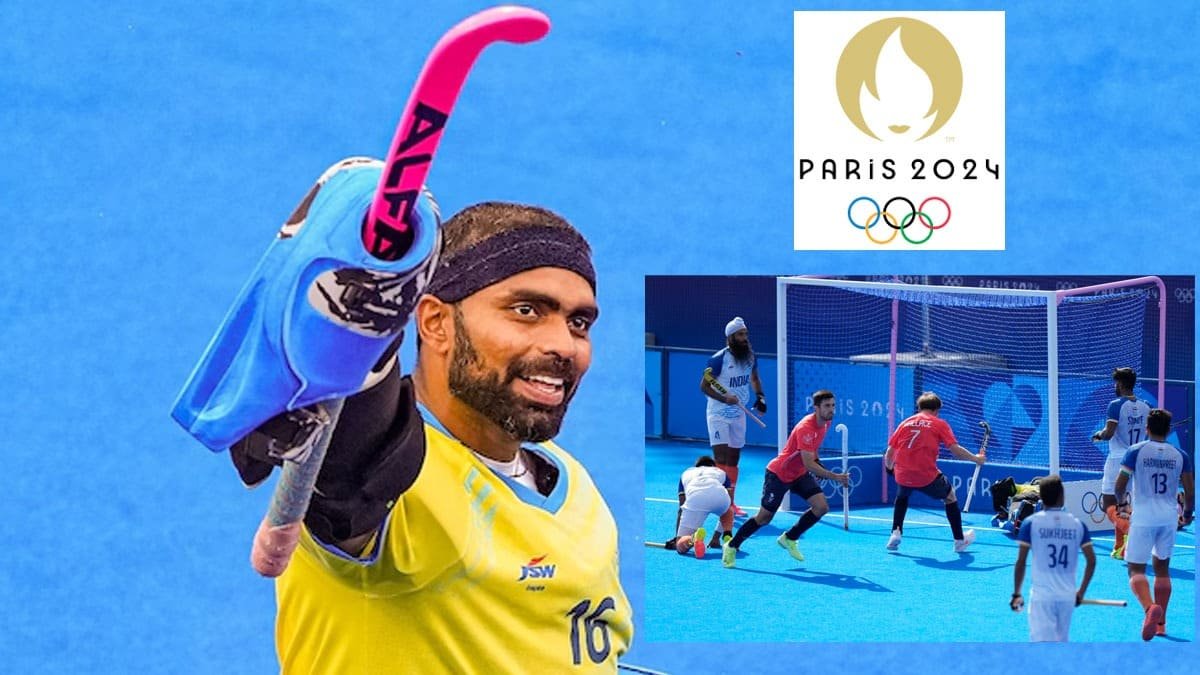 performance of indian hocky team in paris olympics