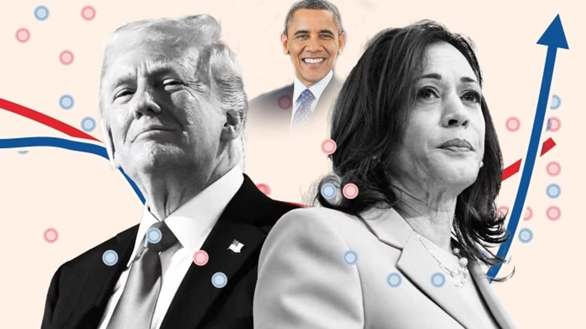 kamla harris and donald trump us presidential election