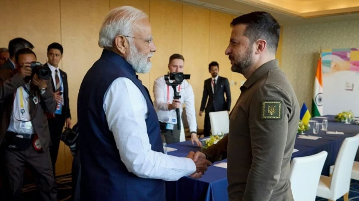 Modi's visit to Ukraine