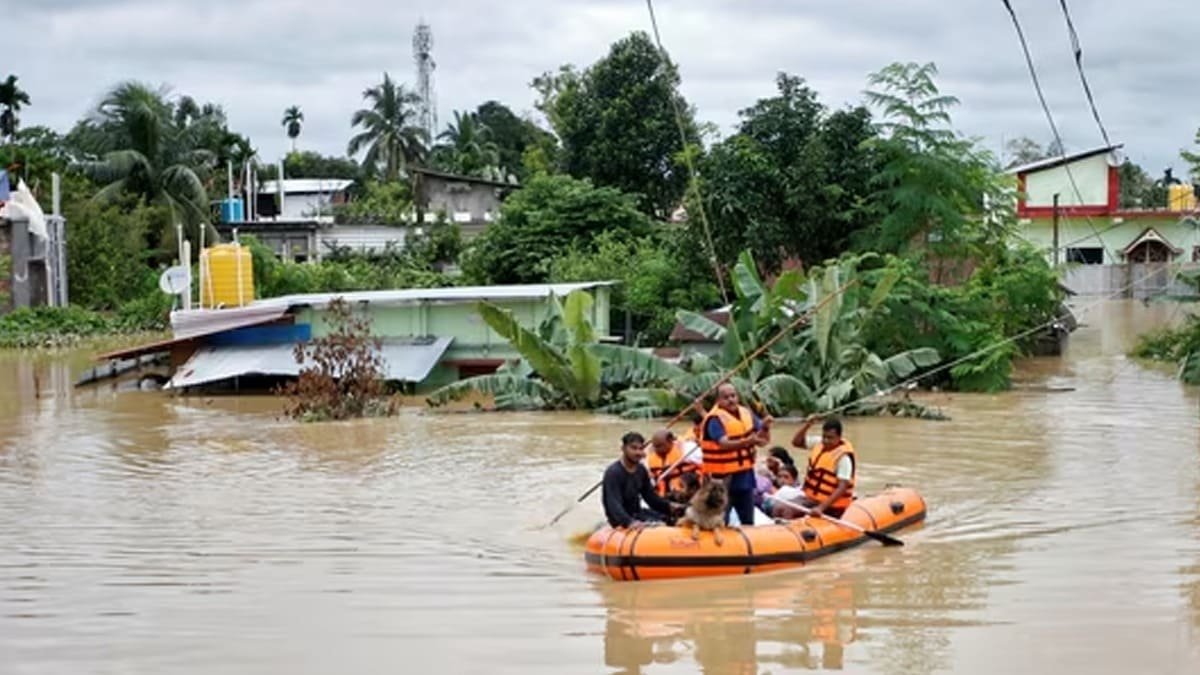 Operation Water Relief in Tripura