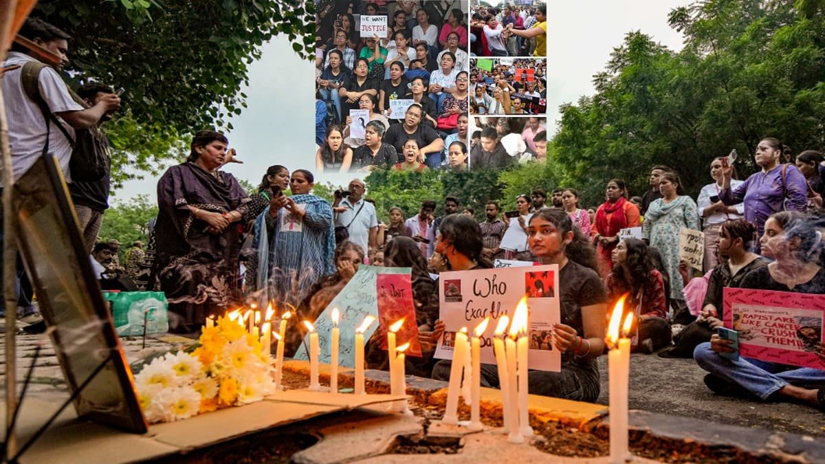 protest against kolkata rape case