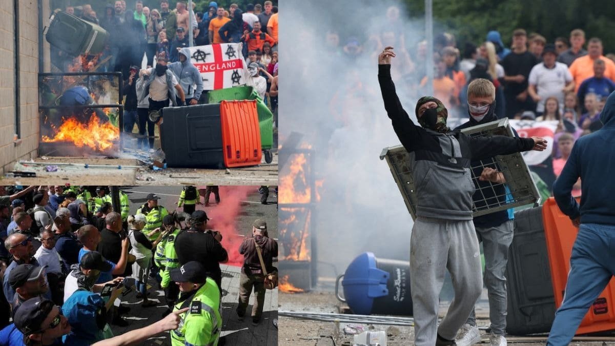 violence and tension in Britain