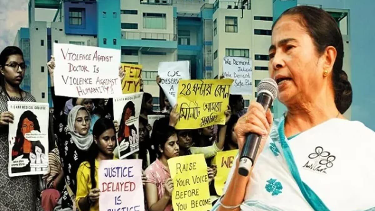 junior doctors protest kolkata rape case