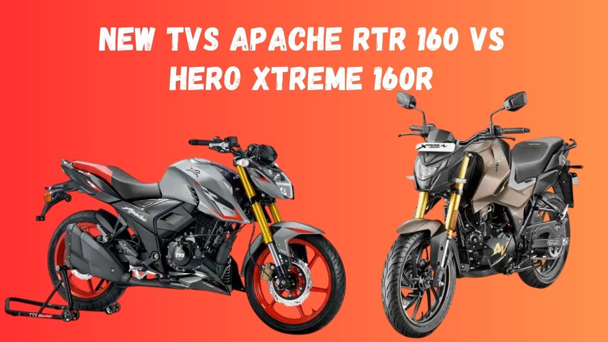 New TVS Apache RTR 160 vs Hero Xtreme 160R