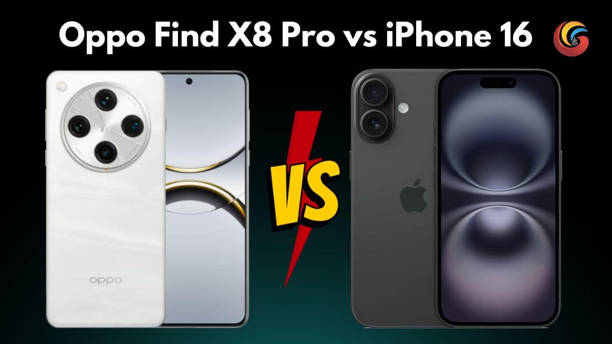 Oppo Find X8 Pro vs iPhone 16