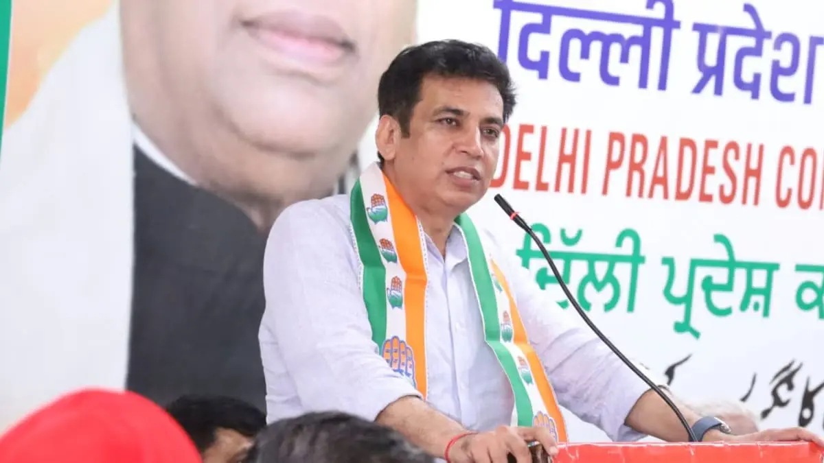 delhi congress chief devendra yadav