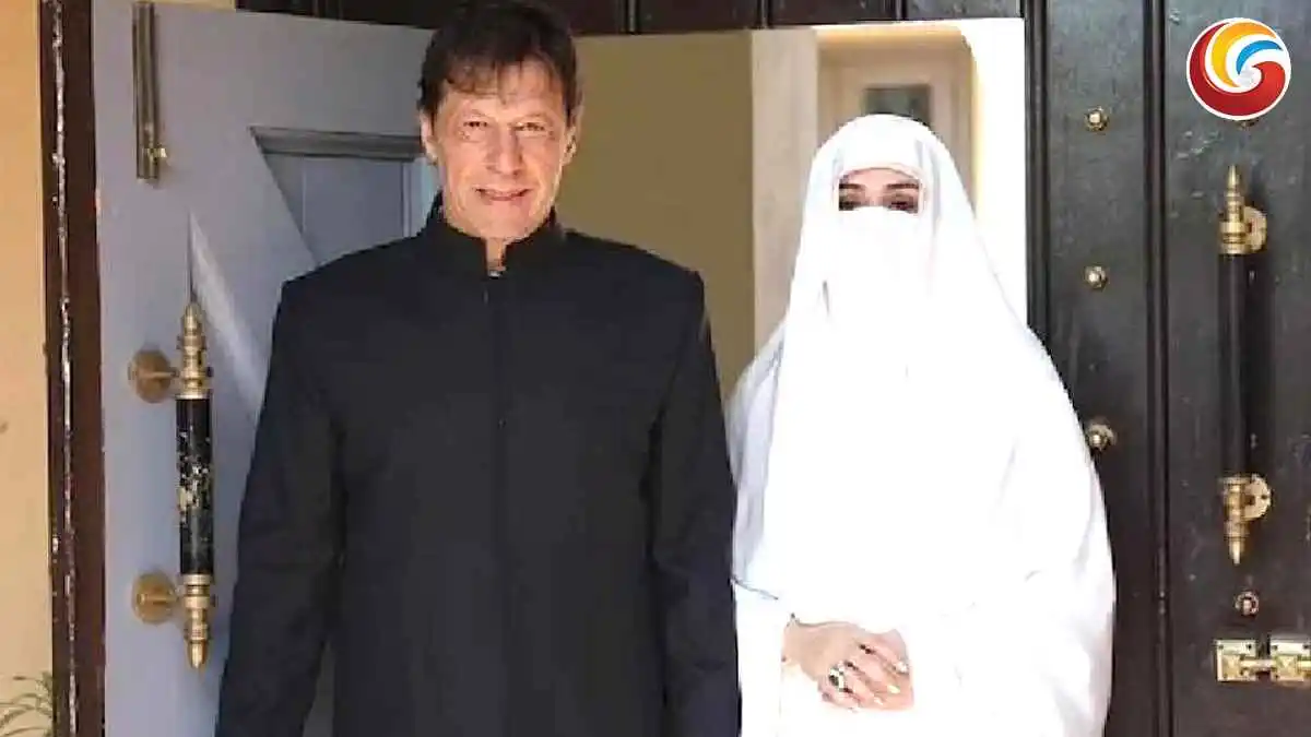 former pm imran khan and his wife bushra bibi