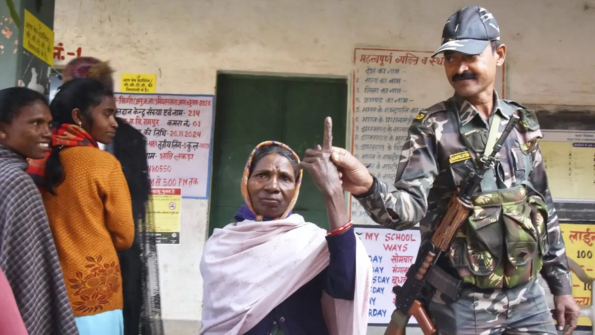 maharastra jharkhand voting