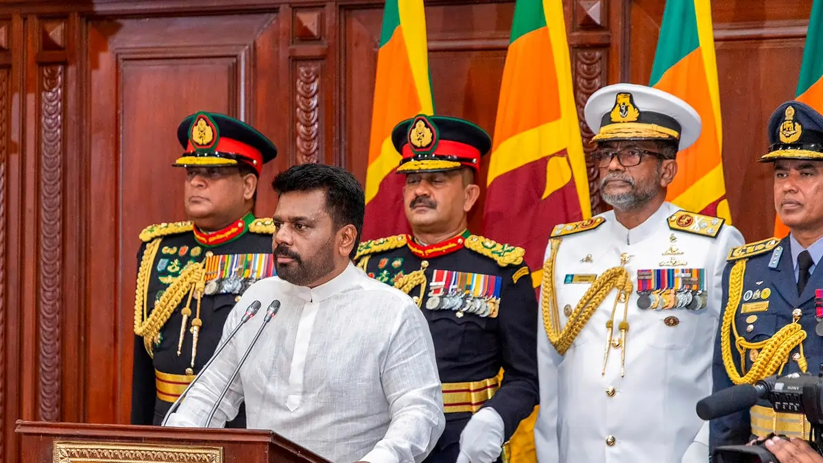 srilanka president anura kumara dissanayake