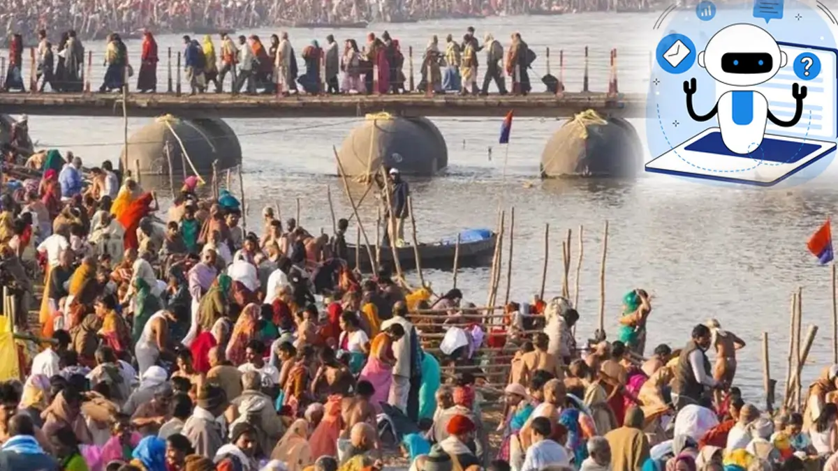 kumbh mele mein prabhavi bheed prabandhan ke liye advance AI.