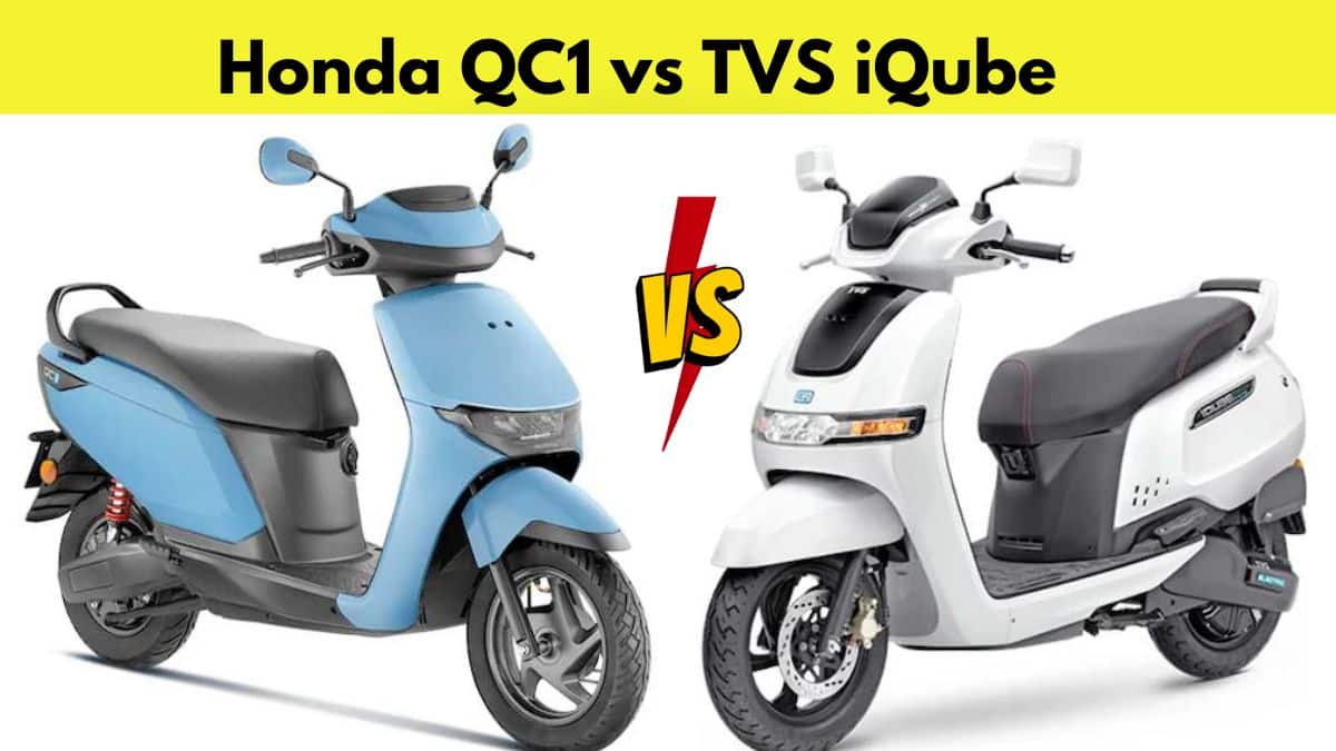 Honda QC1 vs TVS iQube