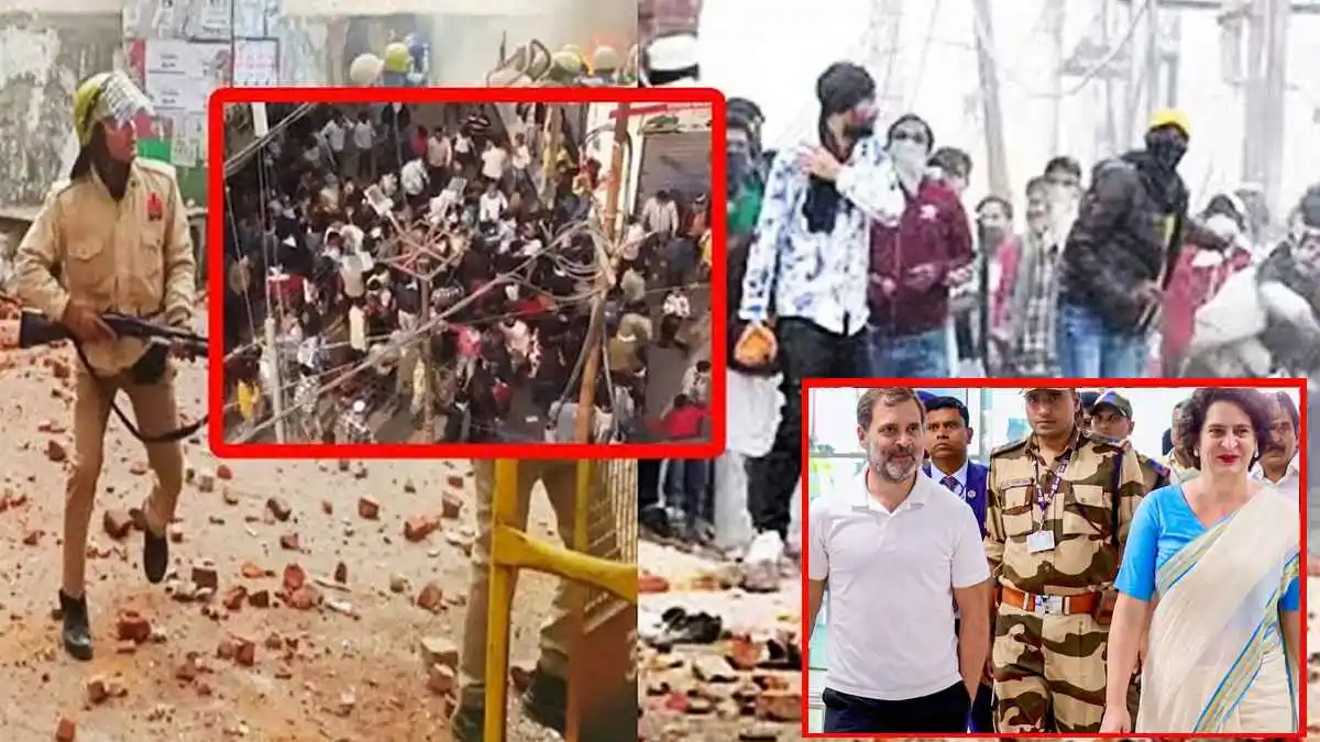 rahul gandhi banned from visiting sambhal