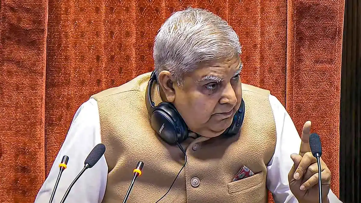 Rajya Sabha Chairman Jagdeep Dhankhar