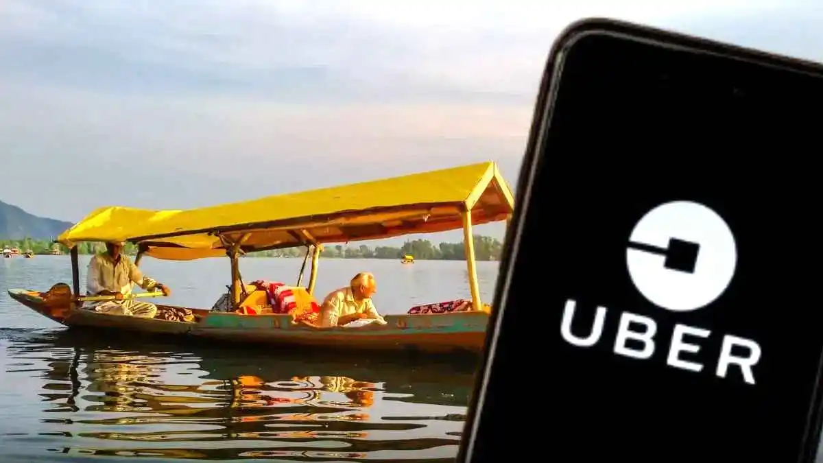 uber kashmir water transport service