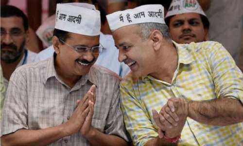 Arvind Kejriwal & Manish Sisodhia – AAP Party Delhi Assembly Election Arvind Kejriwal & Manish Sisodhia - AAP Party Delhi Assembly Election