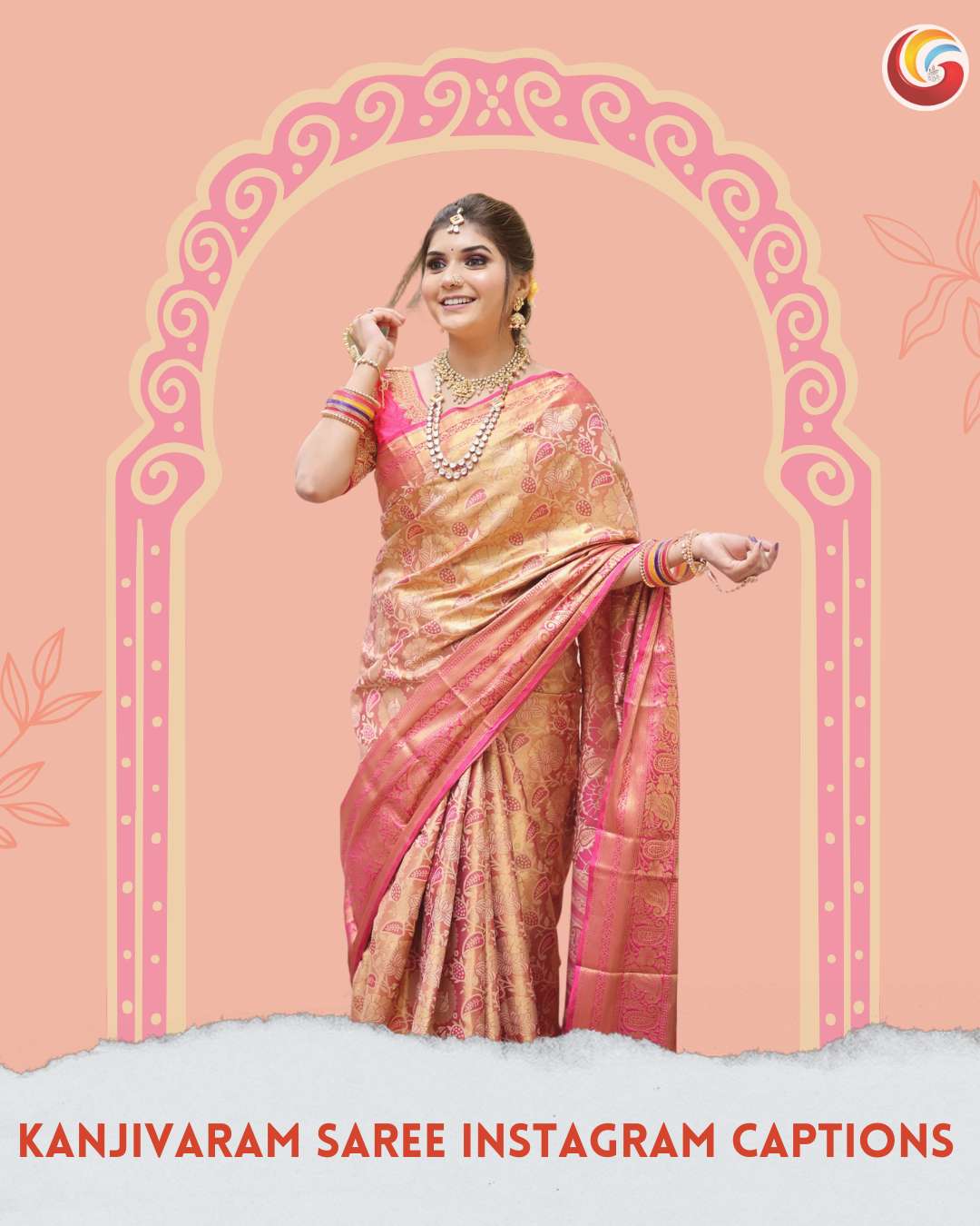 Kanjivaram Saree Captions for Instagram in Hindi