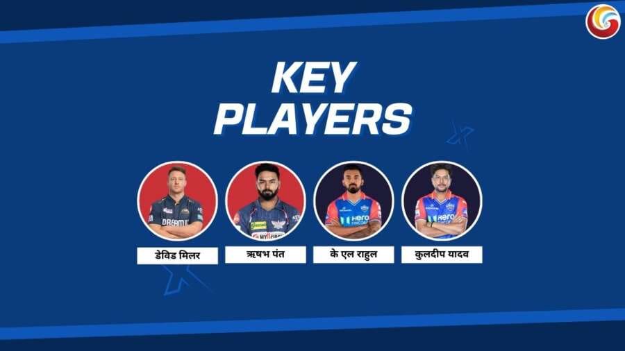 DC vs LSG match keyplayers