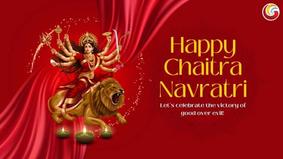 Happy Chaitra Navratri share whatsapp facebook instagram