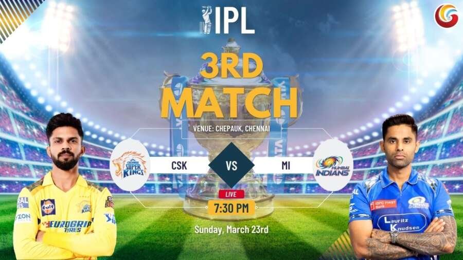 csk vs mi ipl 2025 3rd match