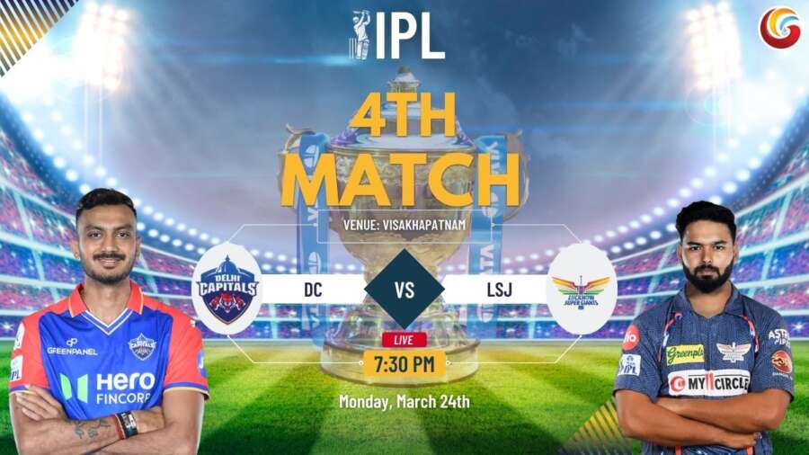 dc vs lsg ipl 2025 4th match