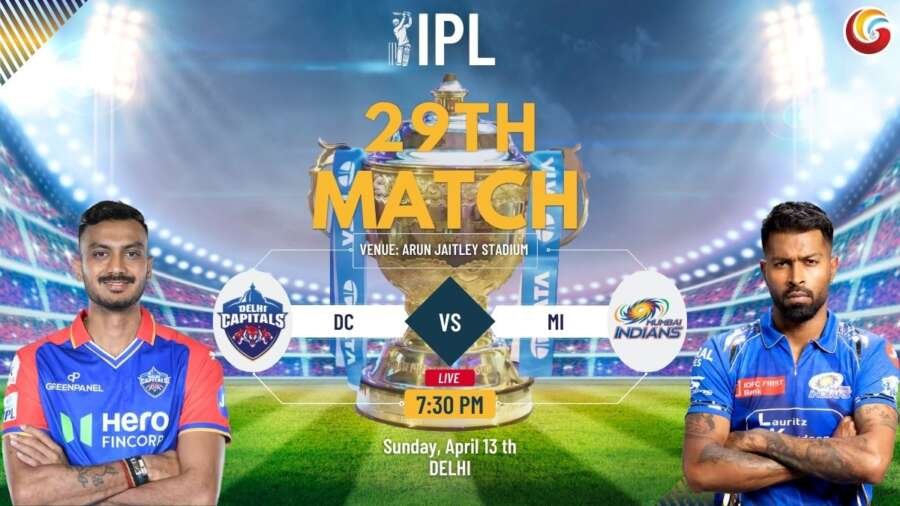 DC vs MI IPL 2025 29th Match
