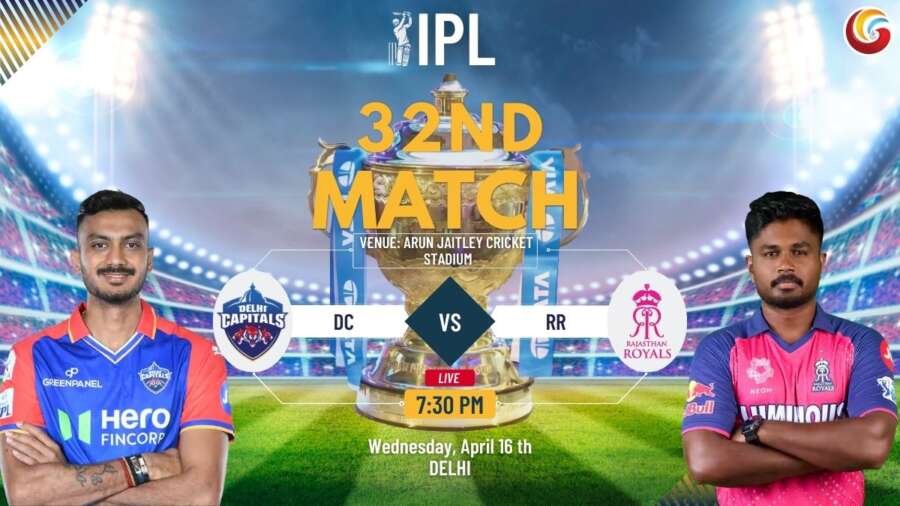 DC vs RR IPL 2025 32nd Match