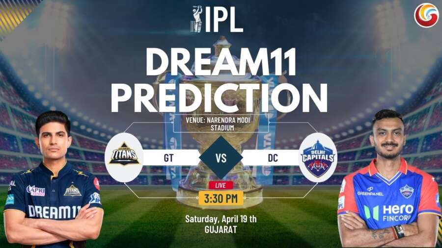 GT vs DC Dream11 Prediction