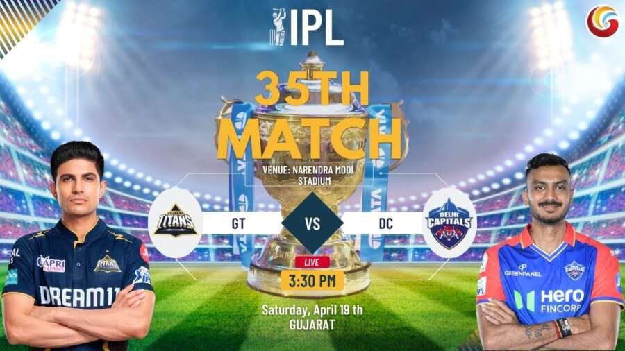 GT vs DC IPL 2025 35th match