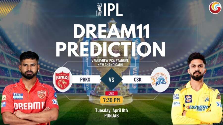 PBKS vs CSK Dream11 Prediction