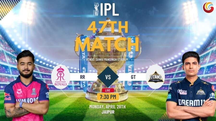 RR vs GT IPL 2025 47th match