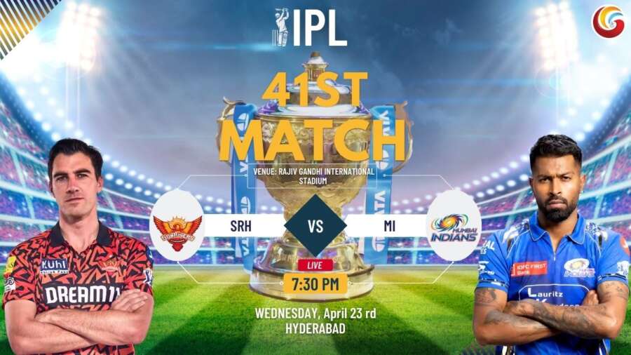 SRH vs MI IPL 2025 41rst match