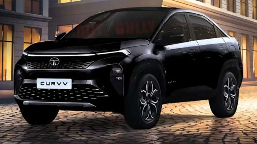 Tata Curvv Dark Edition का ऑल-ब्लैक एक्सटीरियर और इंटीरियर फीचर्स